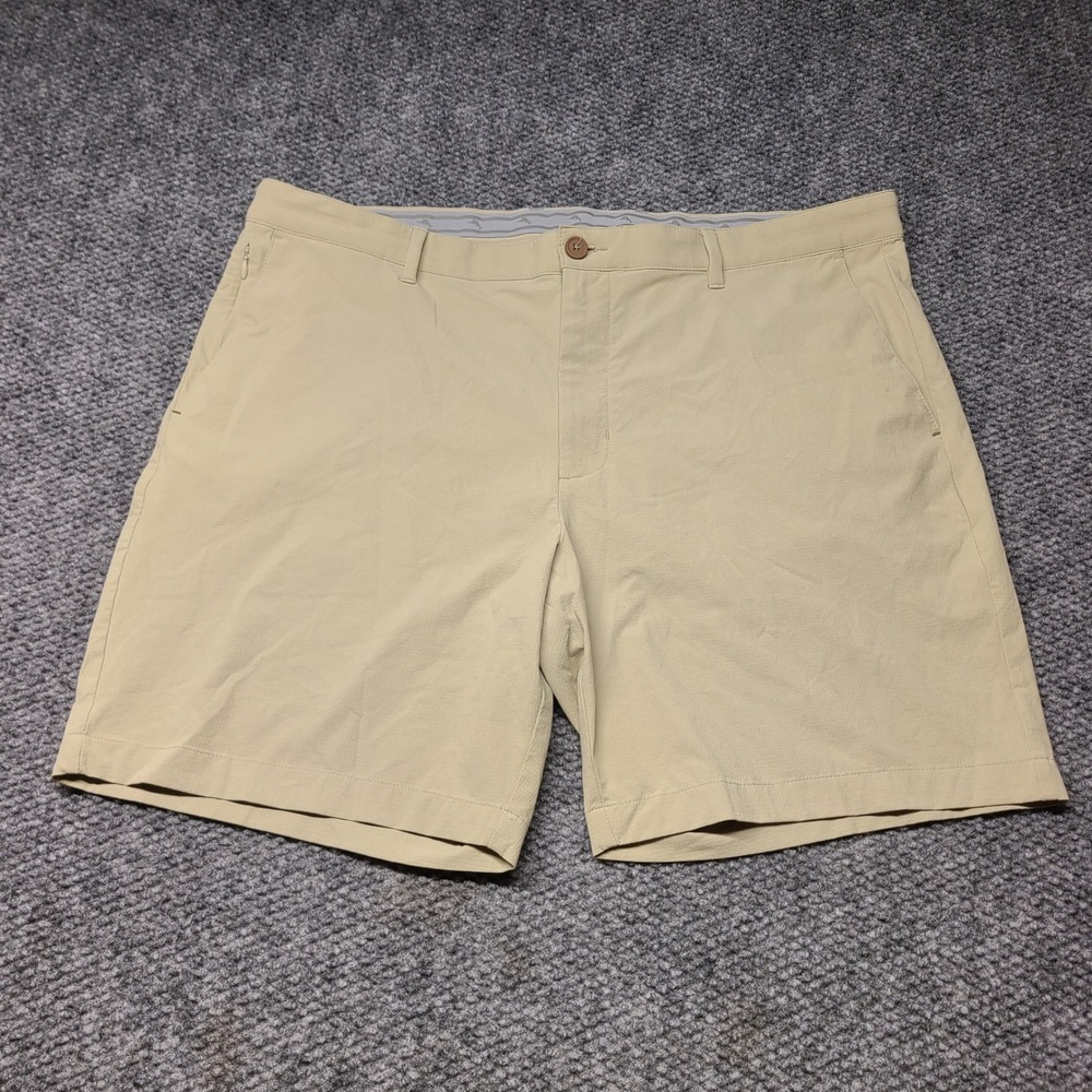 Tommy Bahama Boracay Khaki Tan Golf Shorts Mens 40